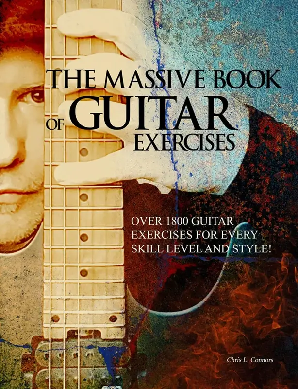 how to play guitar massive book of guitar exercises cover
